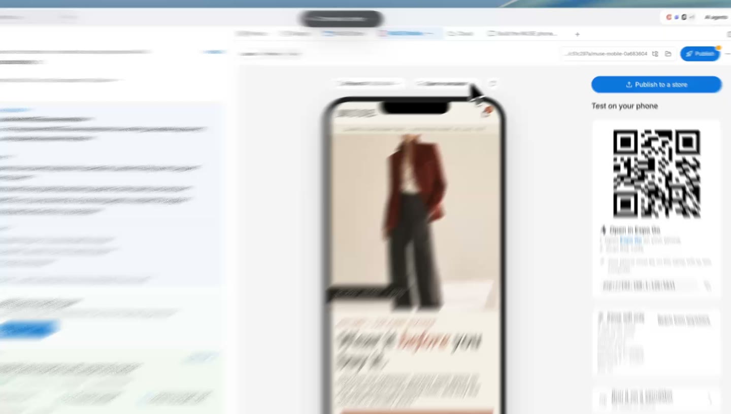 Explore the mobile app workflow