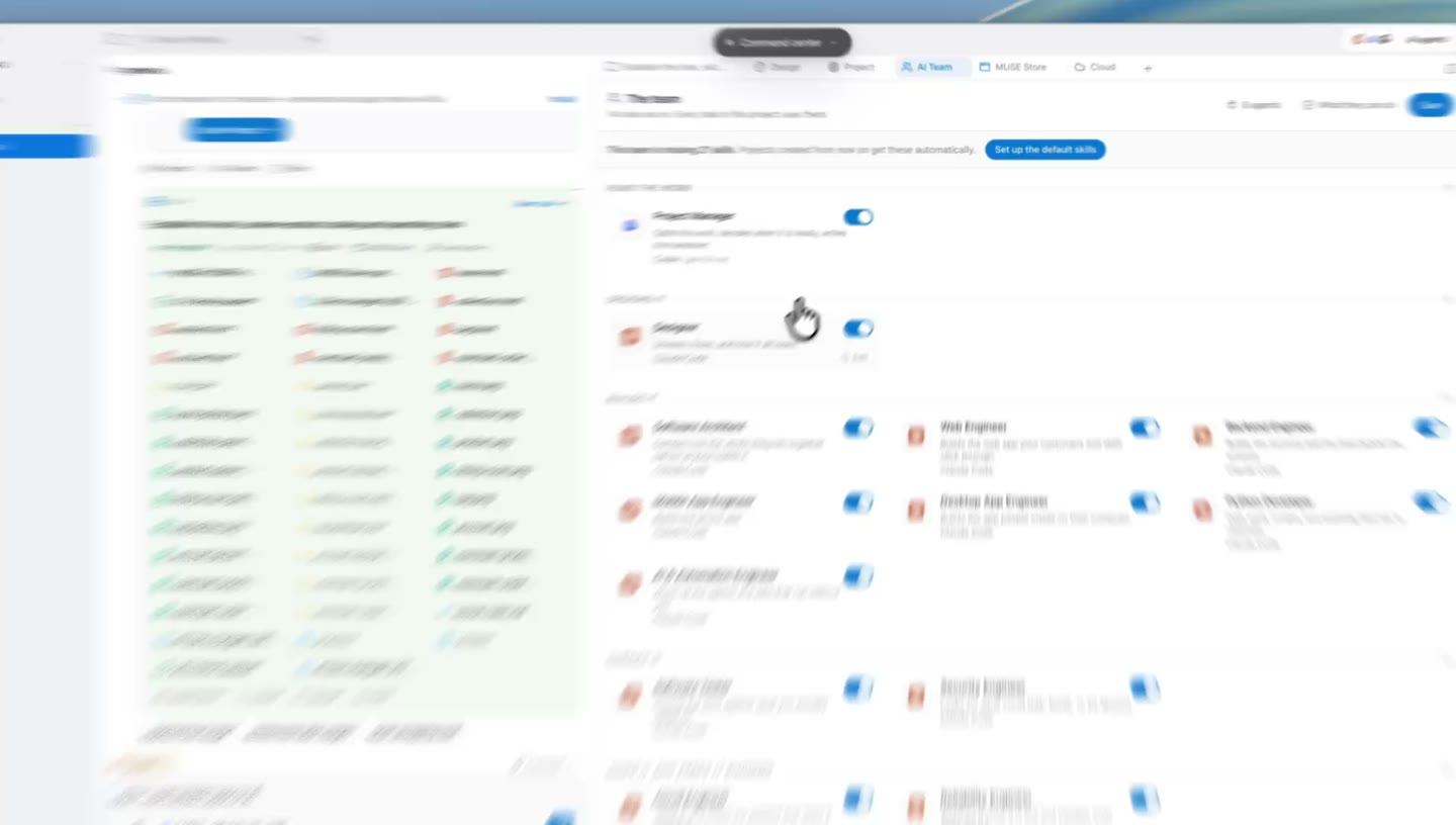 Set up the project team