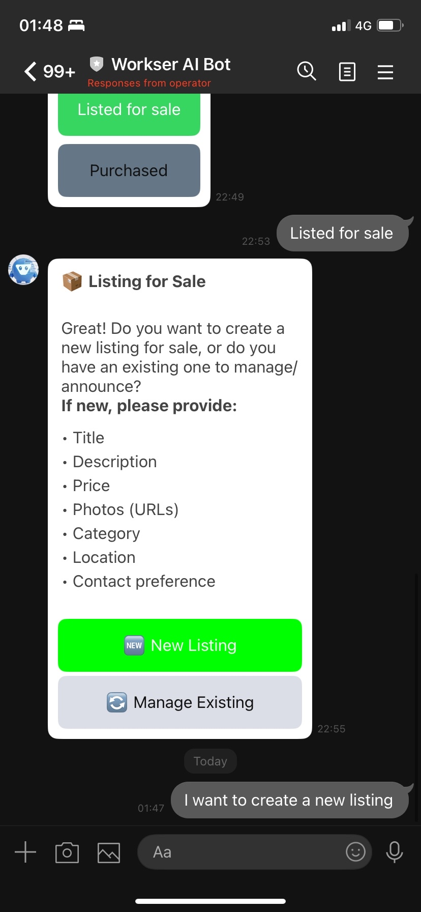 Meet customers on their favorite app on Workser